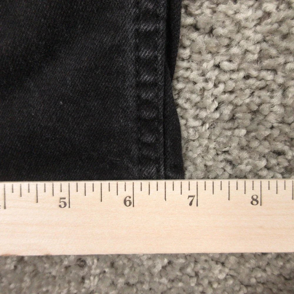 Levis Jeans Mens 32x29 (Tag 33x32) Black 511 Slim Straight Stretch Denim Pants